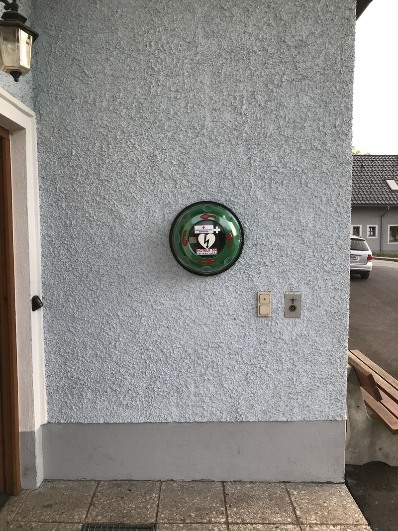 Defibrillator Schulung Untergeng Gemeinde Eidenberg